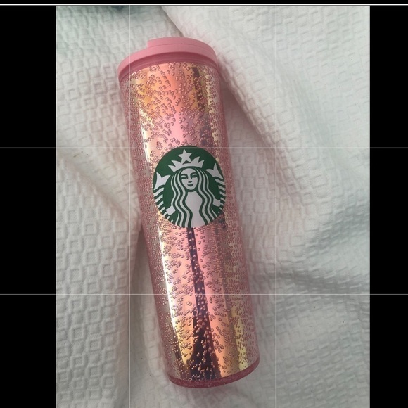Starbucks Pink Bubbles Christmas Tumbler - Picture 1 of 10
